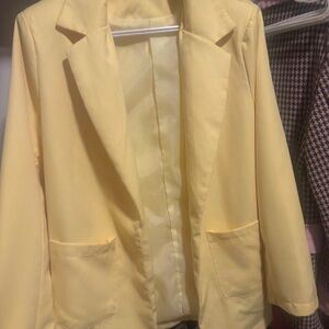 Yellow Women's Blazer